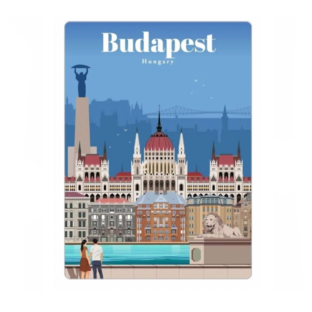 Budapest Hungary Souvenir Magnet